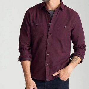 UNTUCKit Men's Slim Fit Hemsworth Flannel Button Up Shirt